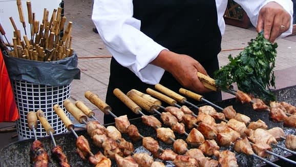 Lokaler Markt in Cusco 