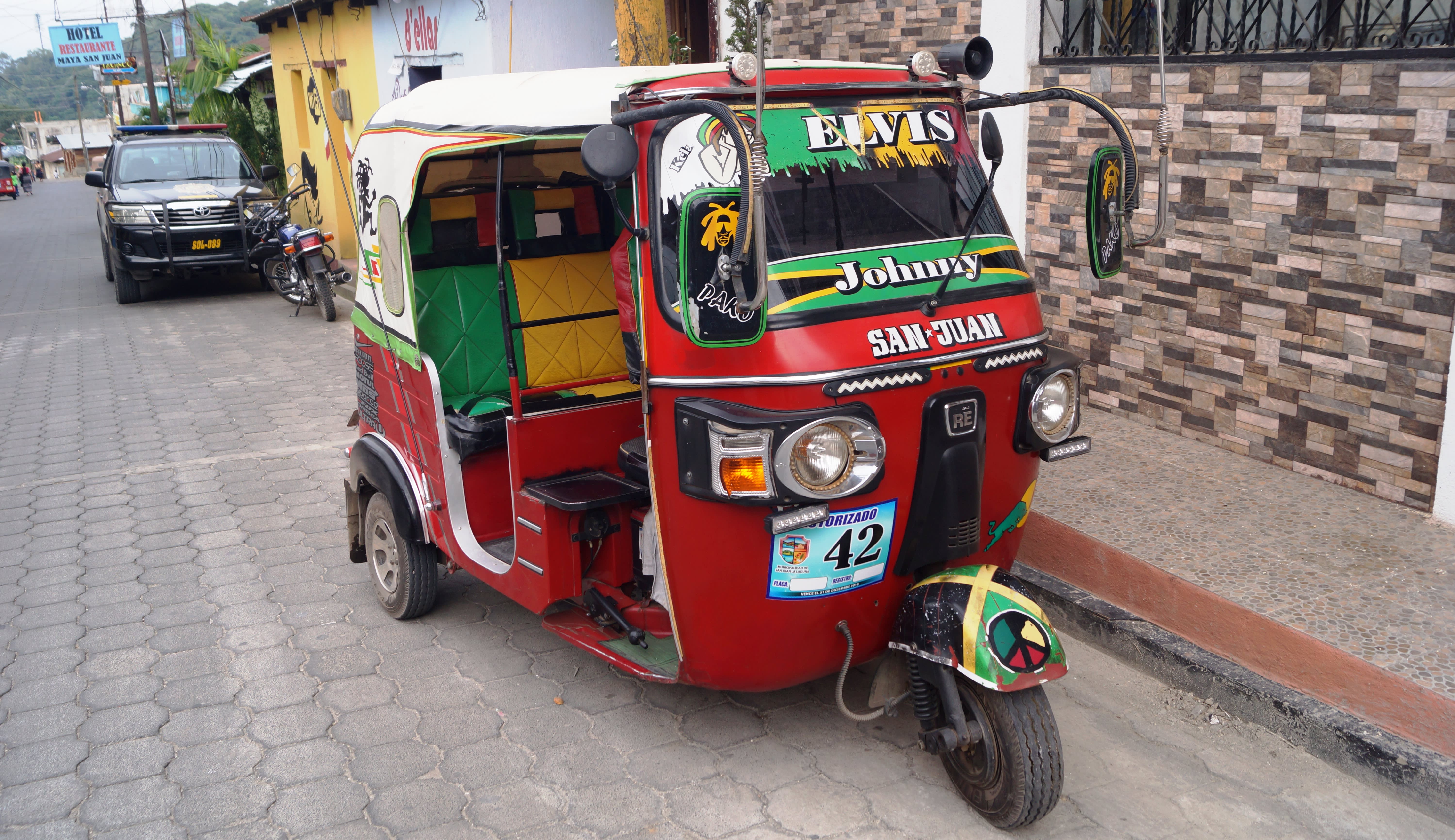 Tuk Tuk in Guatemala