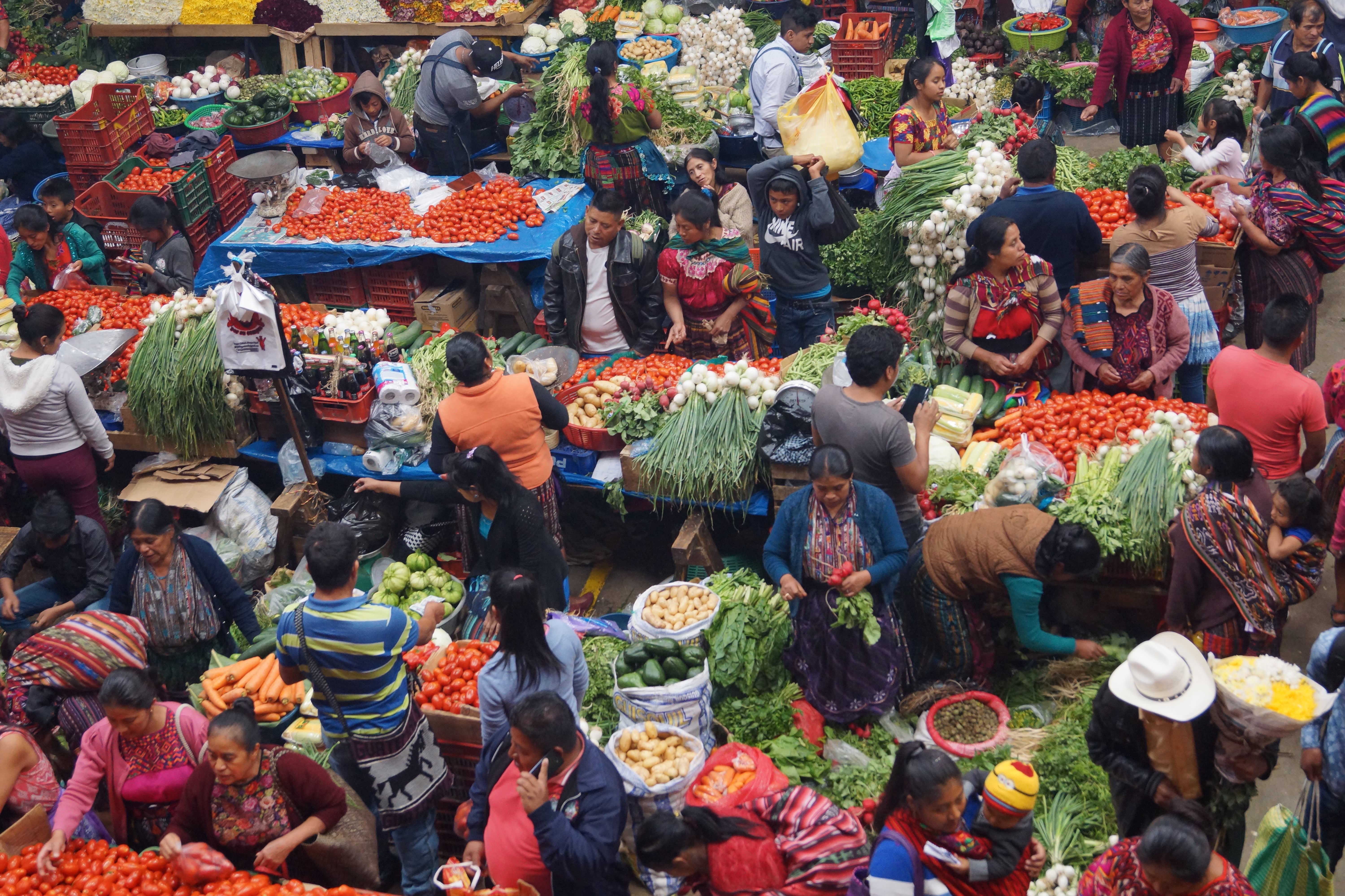 Markt in Guatemala