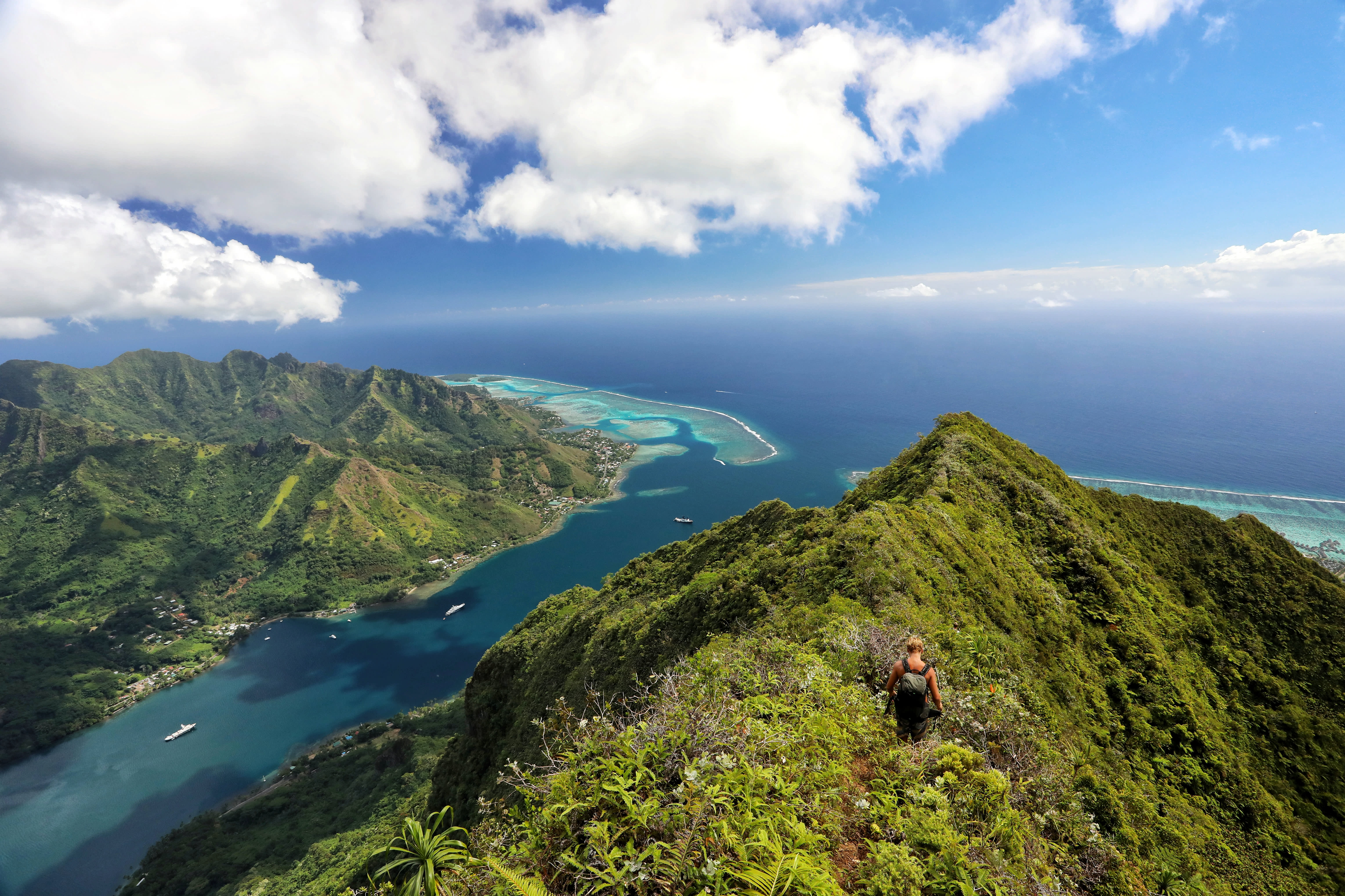 Moorea,Magia,La,Vista,De,Esta,Hermosa,Y,Prístina,Pacífico Magic Mountain - Cosas que hacer en la Polinesia Francesa