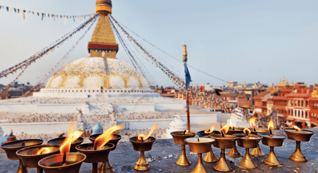 Boudhanath stupa of Nepal