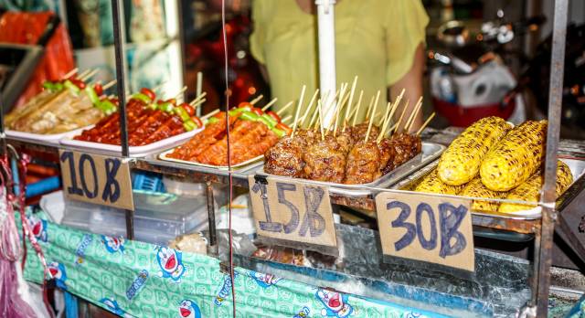 Street Food Stand in Bangkok