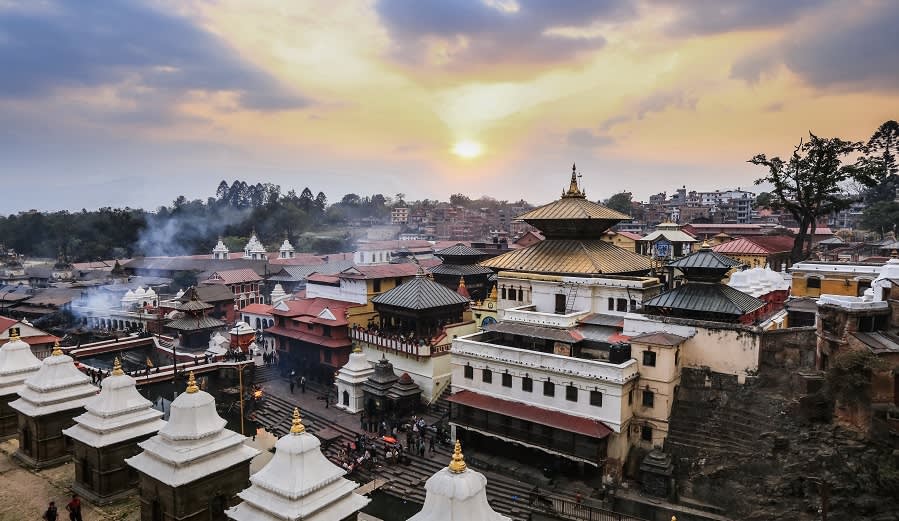 Kathmandu Tempel Nepal