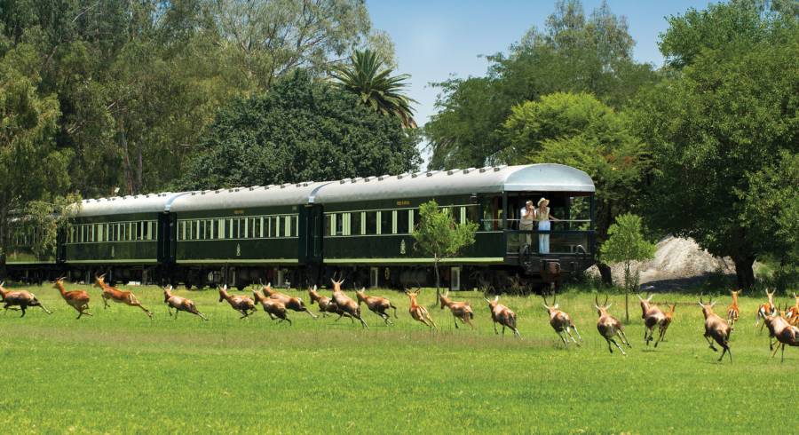 Exterior view of Rovos Rail: Pretoria – Cape Town, South Africa