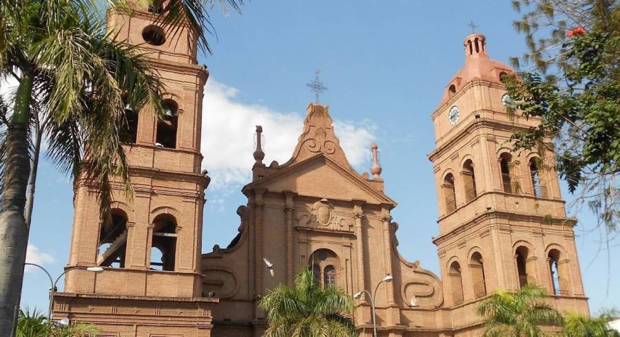 Historischer Altstadt von Santa Cruz, Bolivien