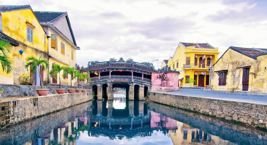 Die malerische Küstenstadt Hoi An, Vietnam