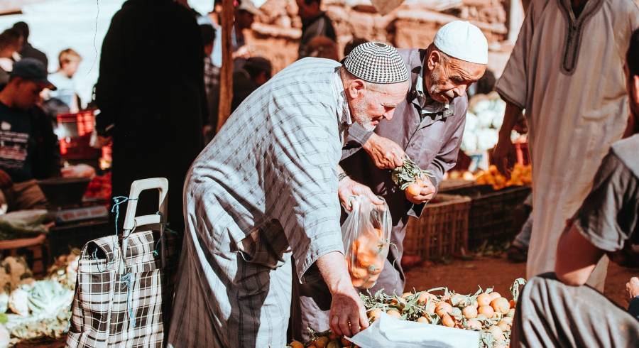 Markt in Marrakesch