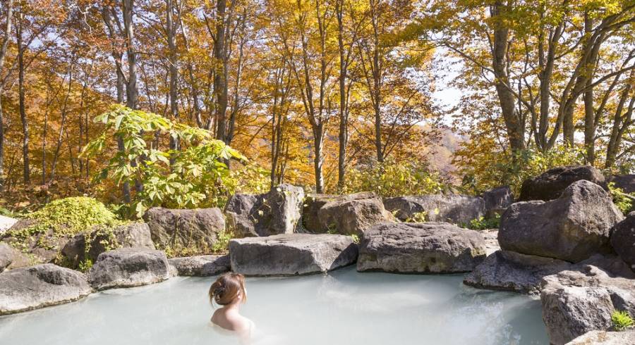 Outdoor onsen