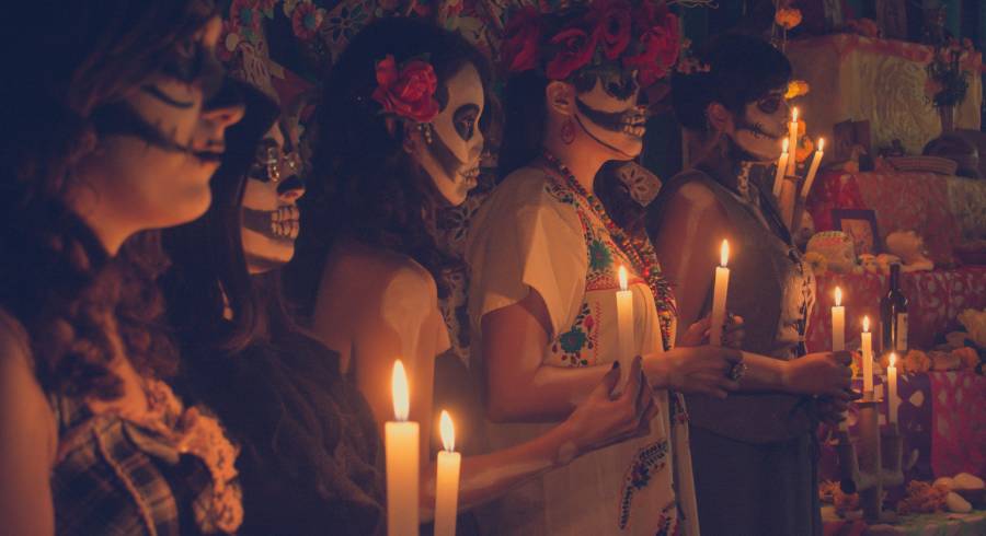 Dia da celebração dos mortos México