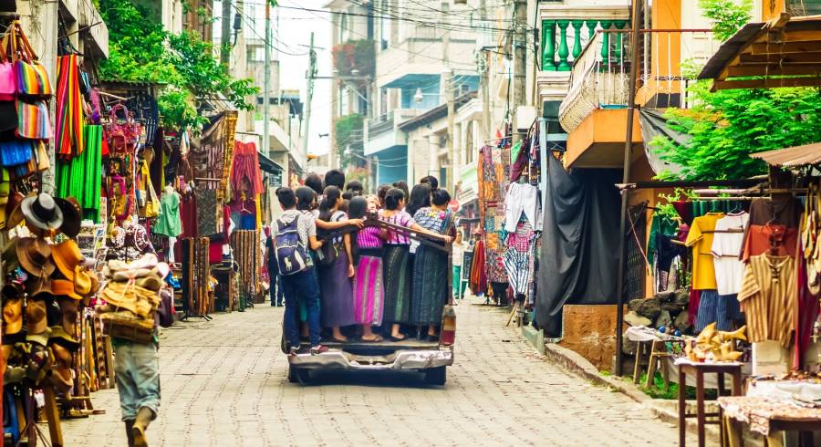 Safety in Guatemala - be cautious on public transport