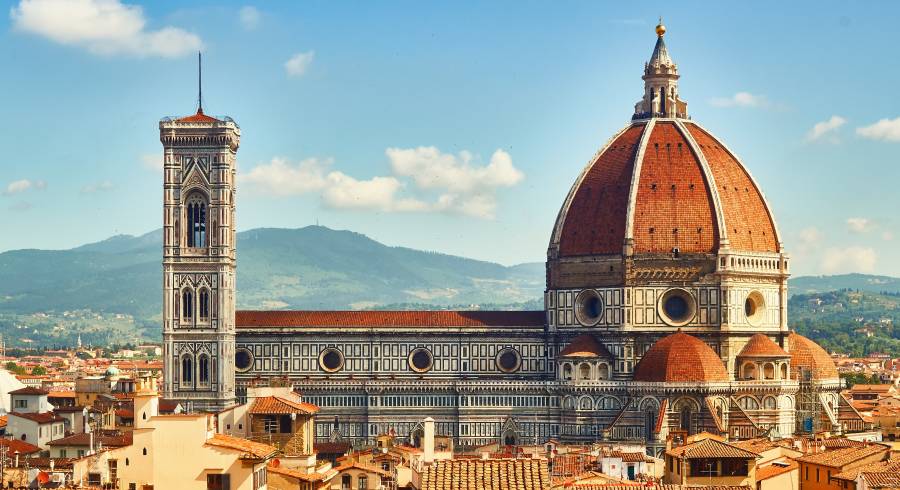 Duomo Santa Maria Del Fiore in Florence, Italy
