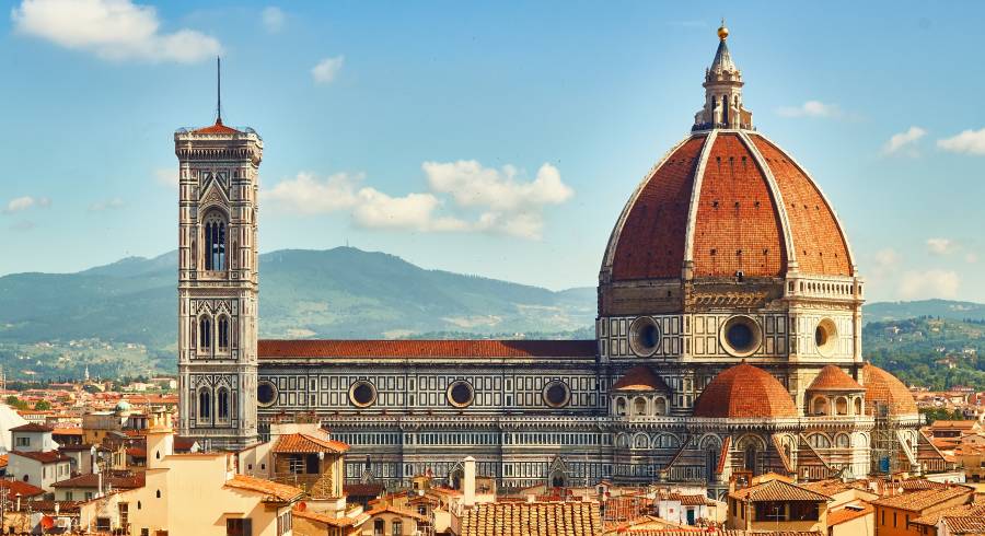 Duomo Santa Maria Del Fiore em Florença, Itália