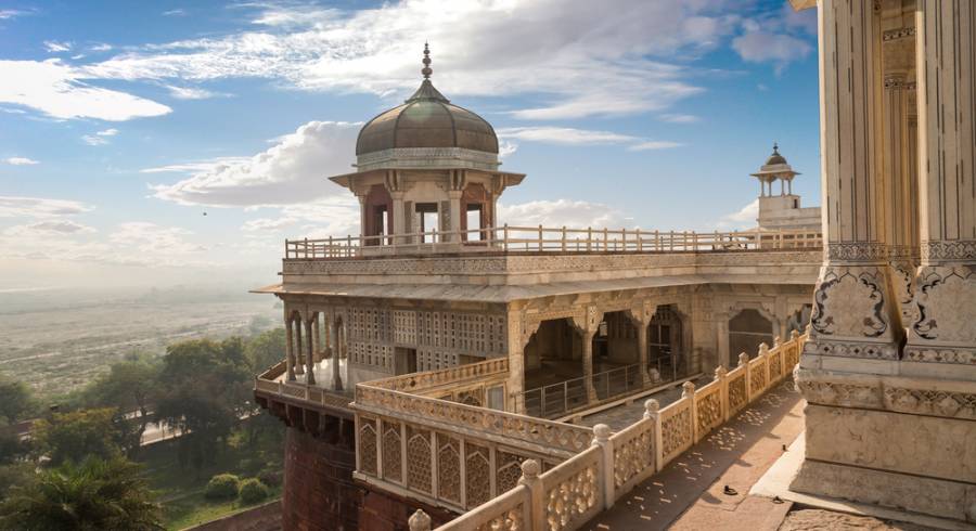 Das Taj Mahal in Indien: neu entdeckt