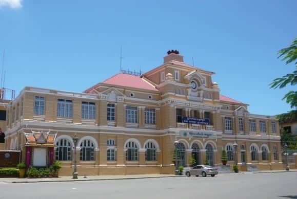 Cambodia’s French Colonial Architecture - Central Post Office, Phnom Penh