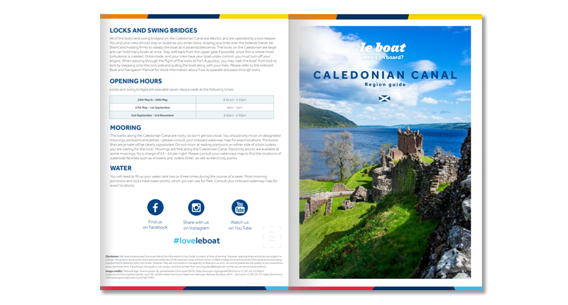 Region Guide - locks and moorings