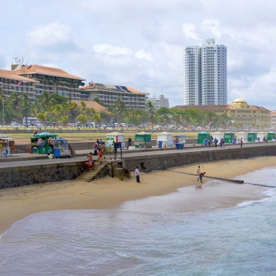 Colombo Sehenswürdigkeiten: Strand und Uferpromenade