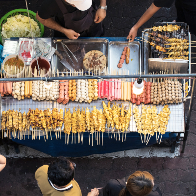 Street food market ,Thailand
