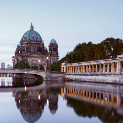 Berlin Cathedral By River Against Sky - Is Germany safe