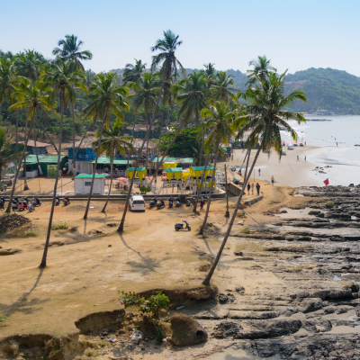 Vagator beach, North Goa, India