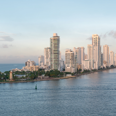 Port of Cartagena Colombia, South America