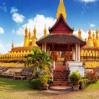 Laos Sehenswürdigkeiten: Prächtiger Tempel