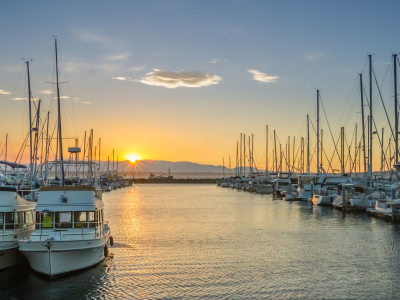 Shilshole Bay in the Puget Sound