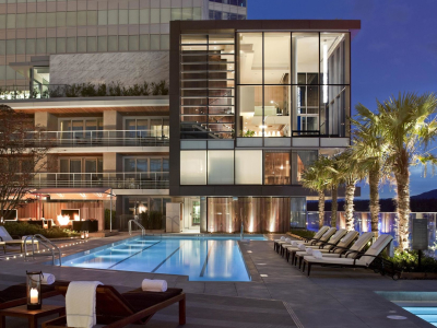 a building with a pool table