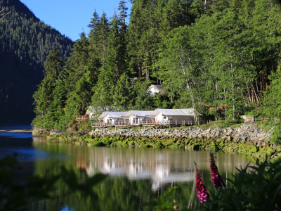 River Tents, Clayoquot Wilderness Resort, Vancouver Island