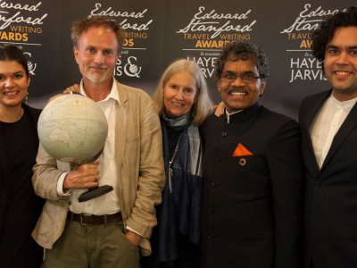 P K Mahanandia et al. posing for a photo
