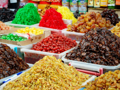 a box filled with different types of food