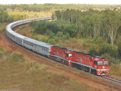 The Ghan Northbound
