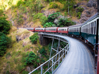 Australine - Queensland - Cairns - Kuranda Toget