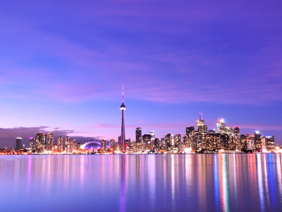 Canada - Ontario - Toronto - skyline - skumring_0