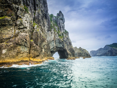 New Zealand - Nordoeen - Hole in the Rock