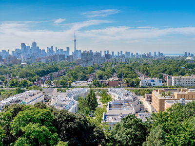 Udsigt over Toronto, Canada