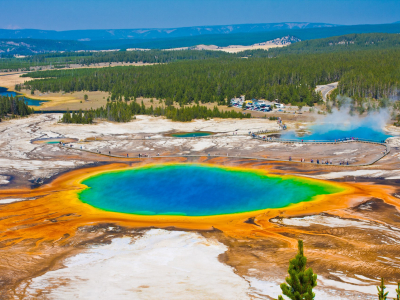 USA - Wyoming - Yellowstone National Park - Grand Prismatic Spring (Custom)