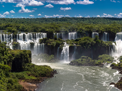 Iguazu fallen i argentina