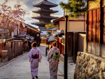 Japans tempel och traditioner