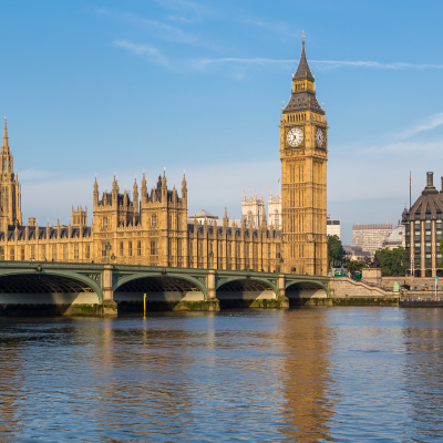Big Ben and Houses of Parliament in London