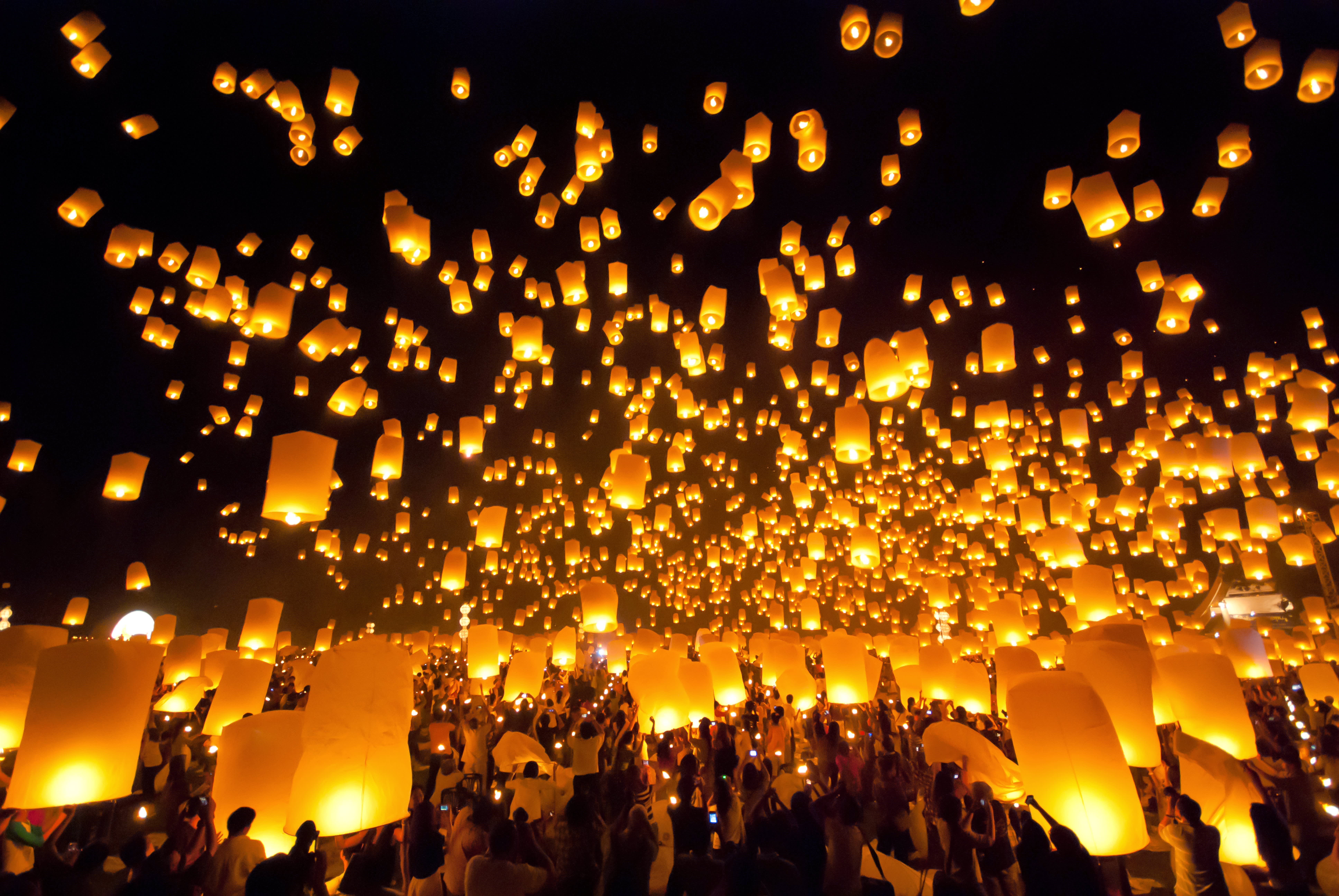 Lantern Festival in Thailand