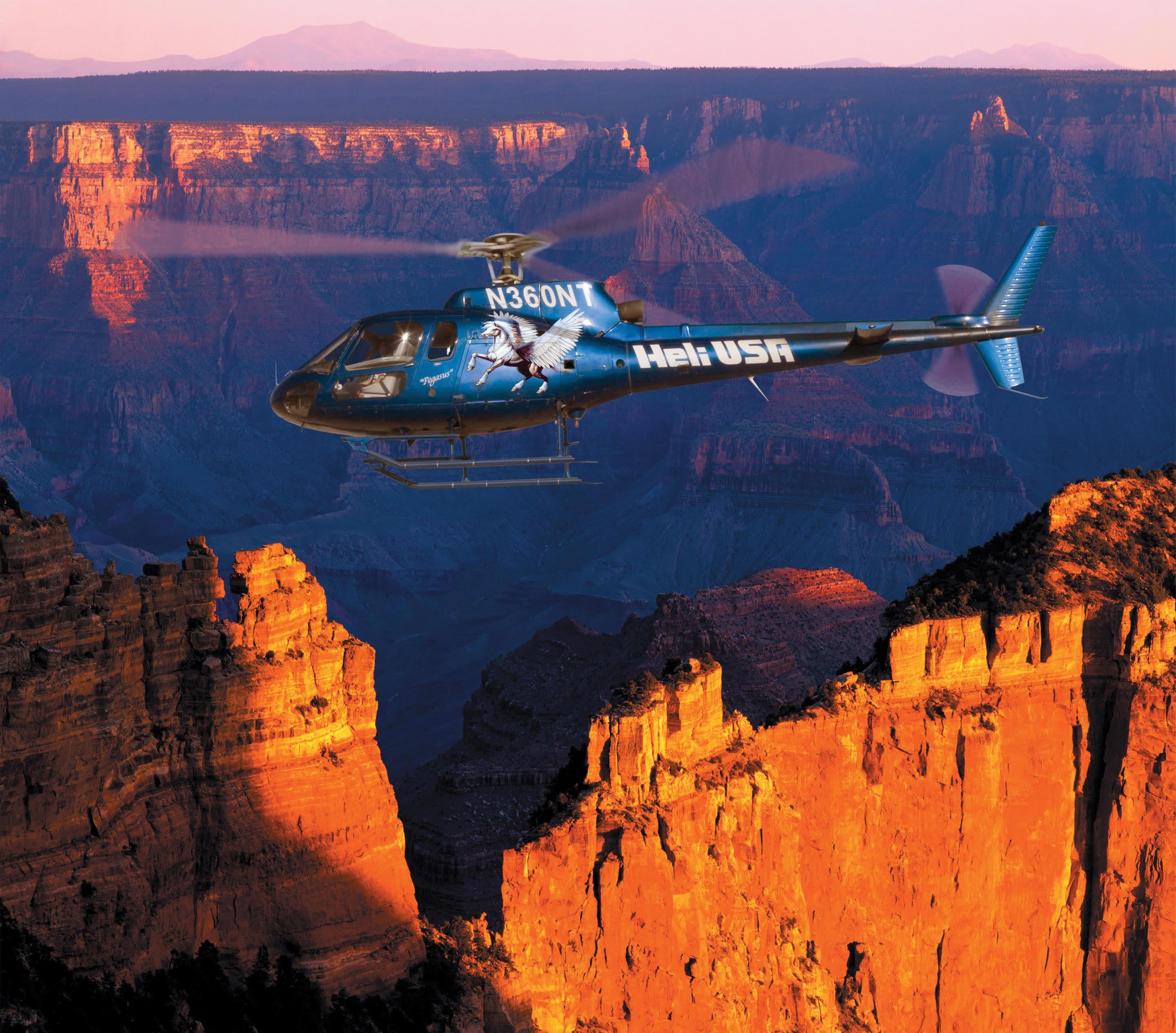 a painting of a canyon