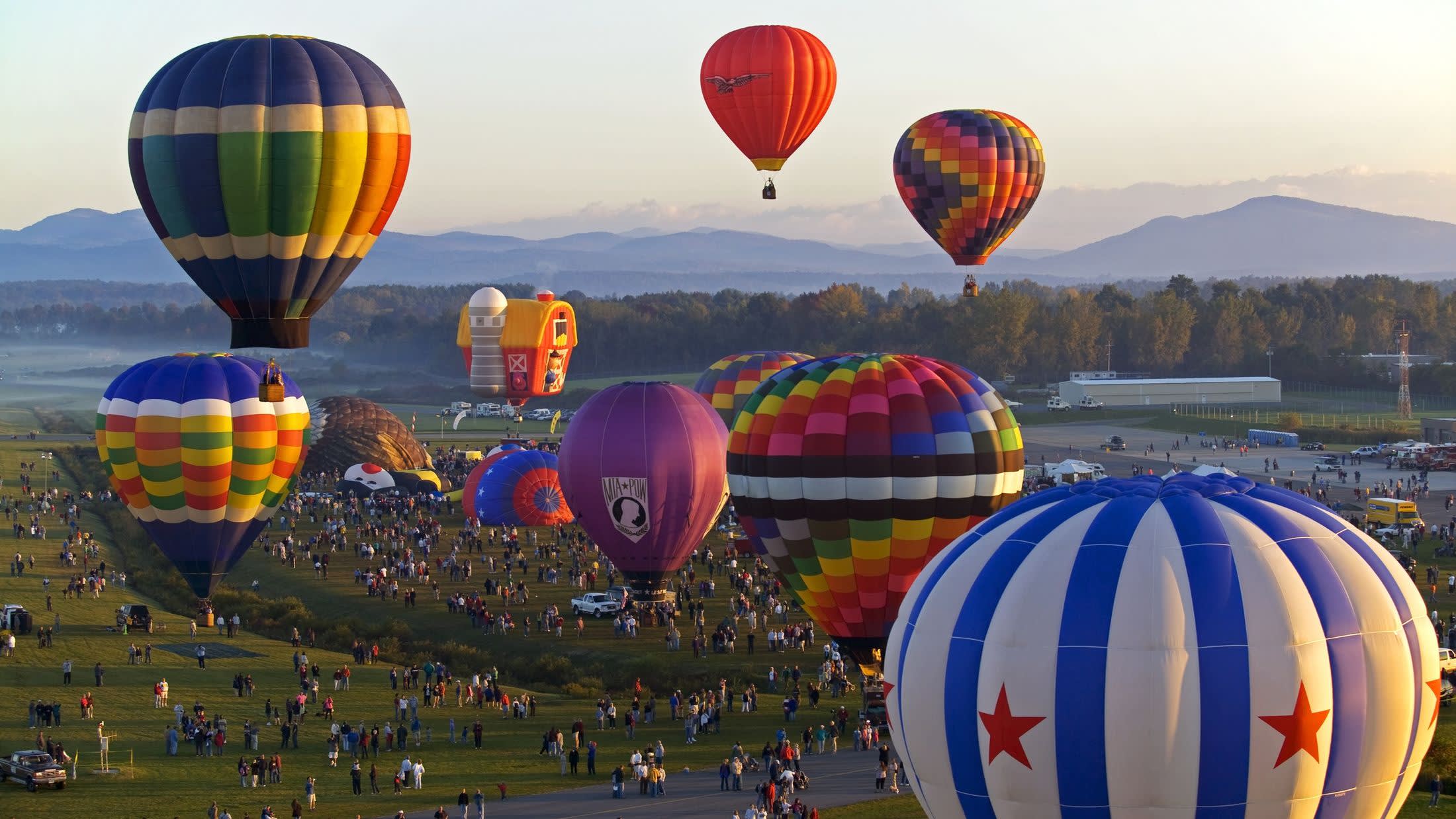 Adirondack Balloon Festival 2026 Hot Air Balloon in Flight
