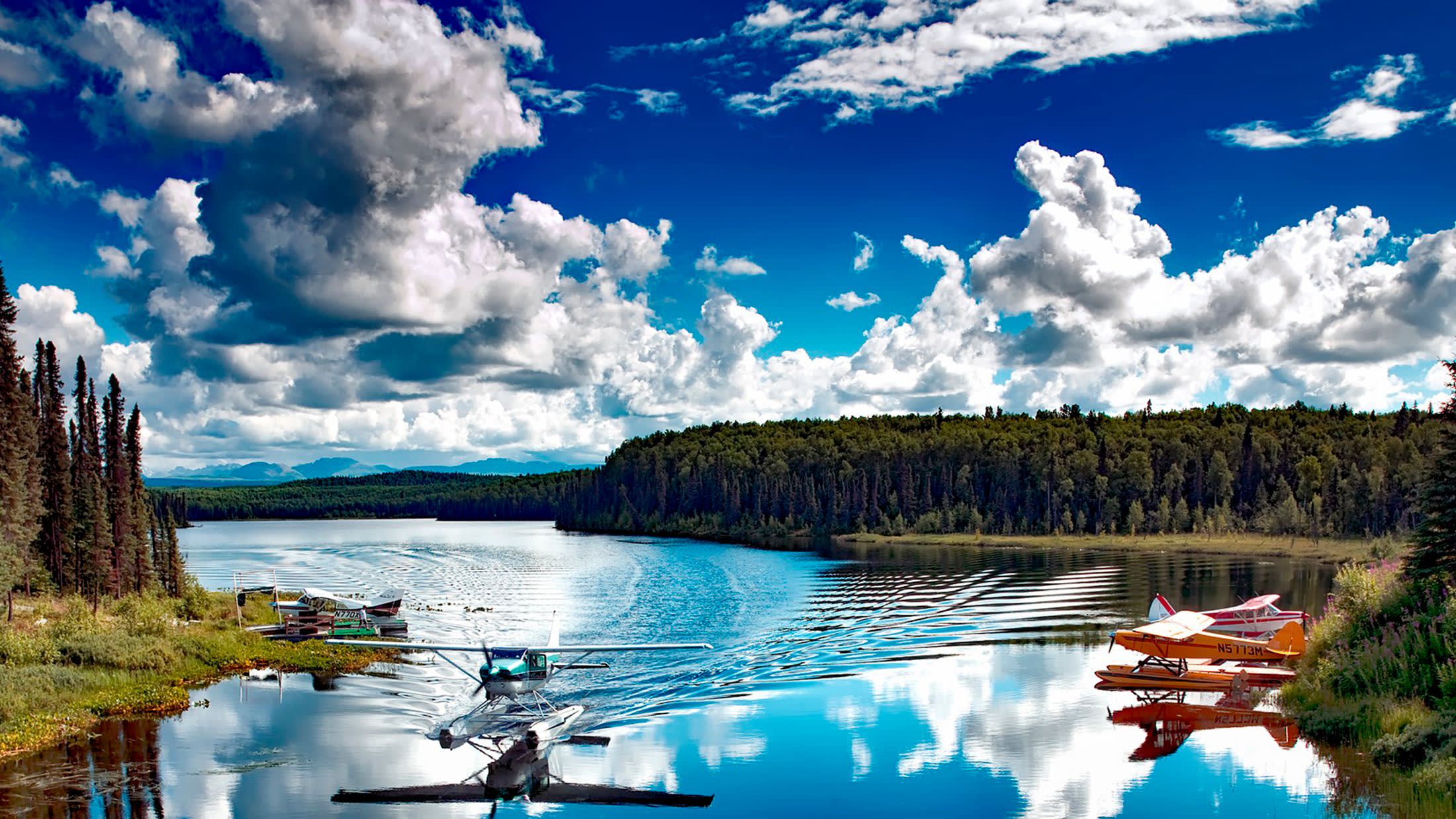 a large body of water