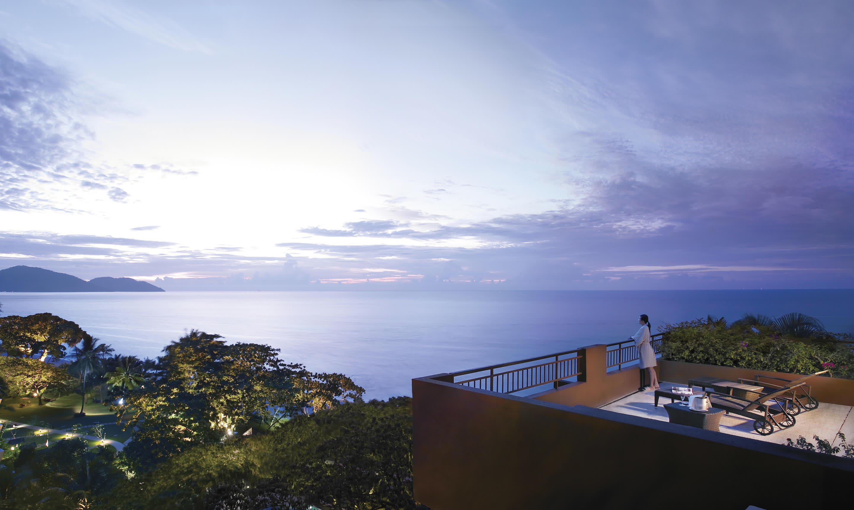 a large body of water