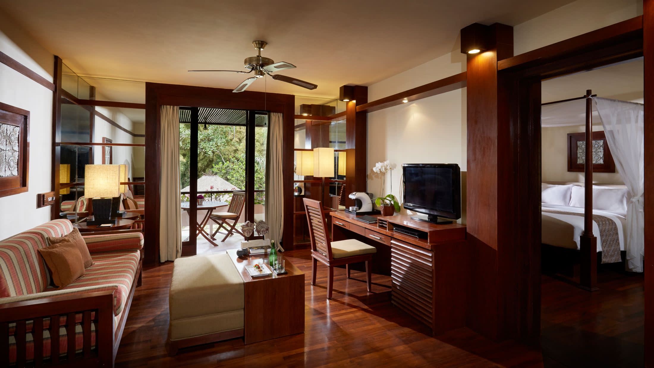 this is a photo of The Level Romance Suite at Melia Bali Indonesia