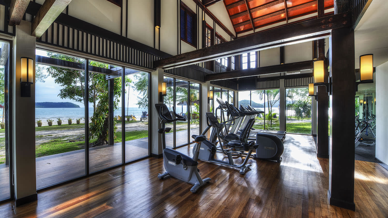 a view of a living room