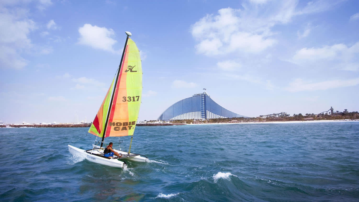 a small boat in a body of water