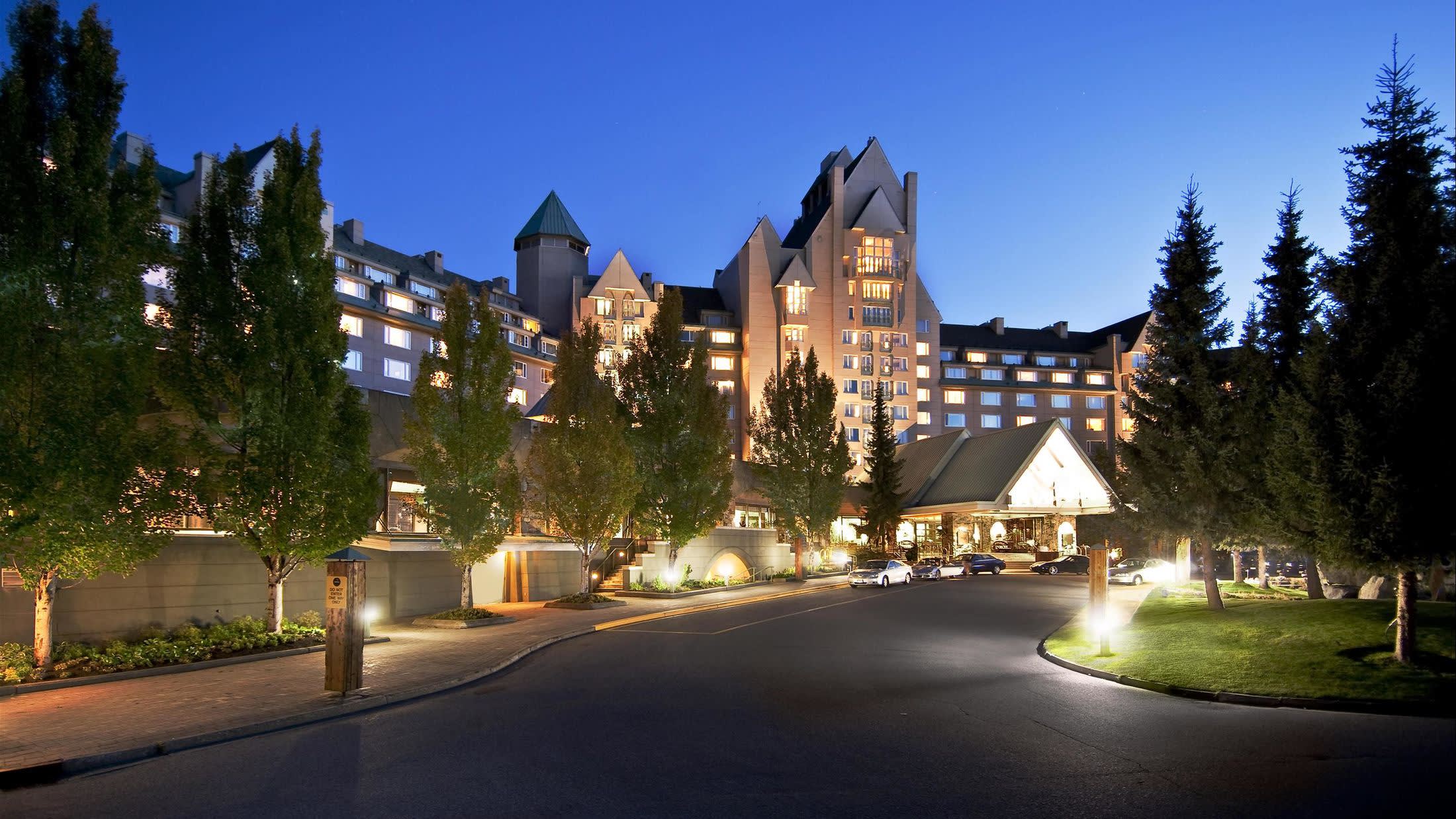 a view of a city street