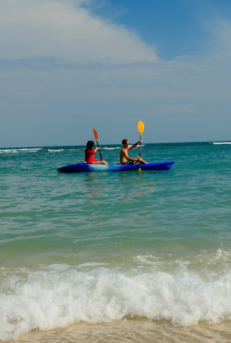 a small boat in a body of water
