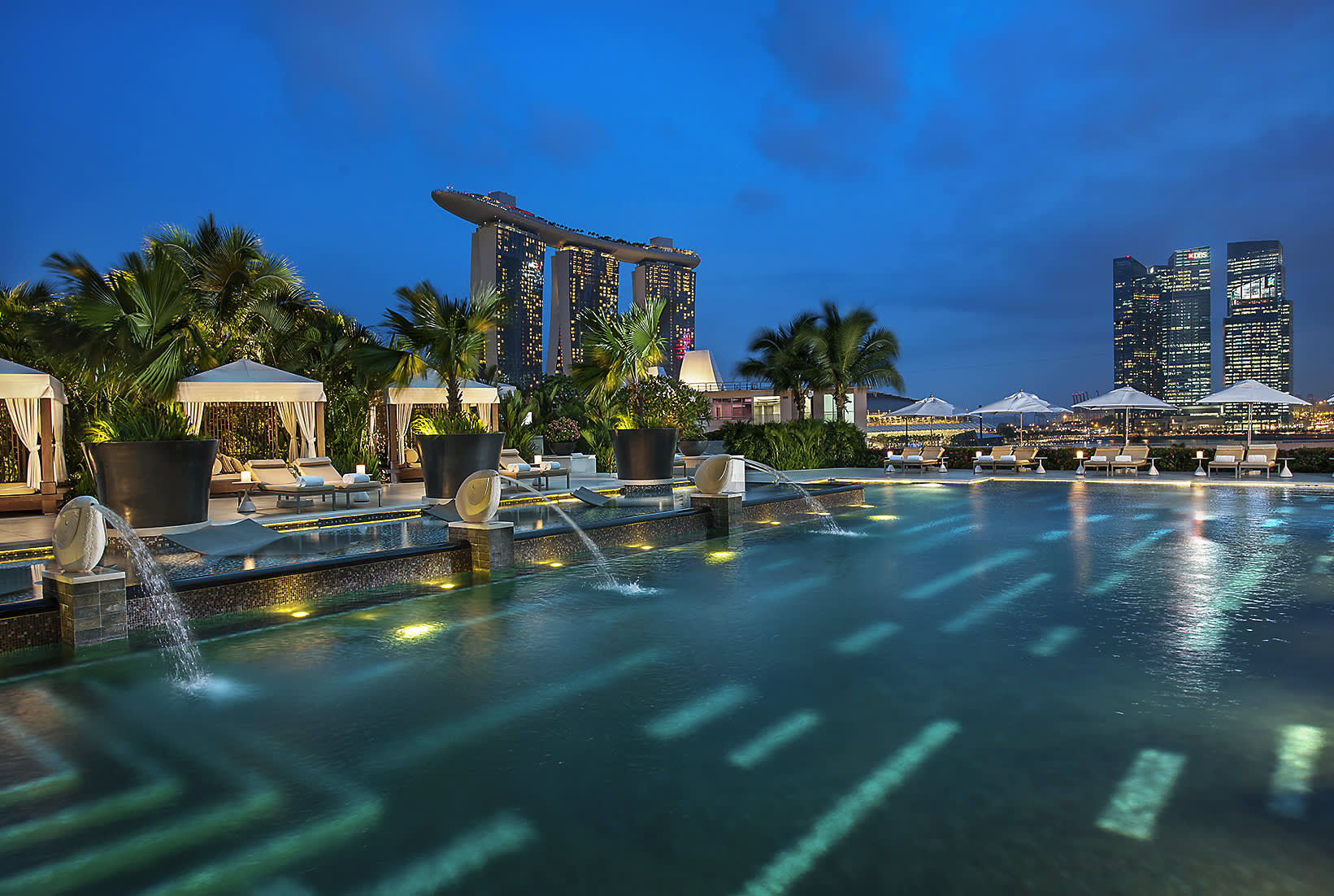 a river running through a city